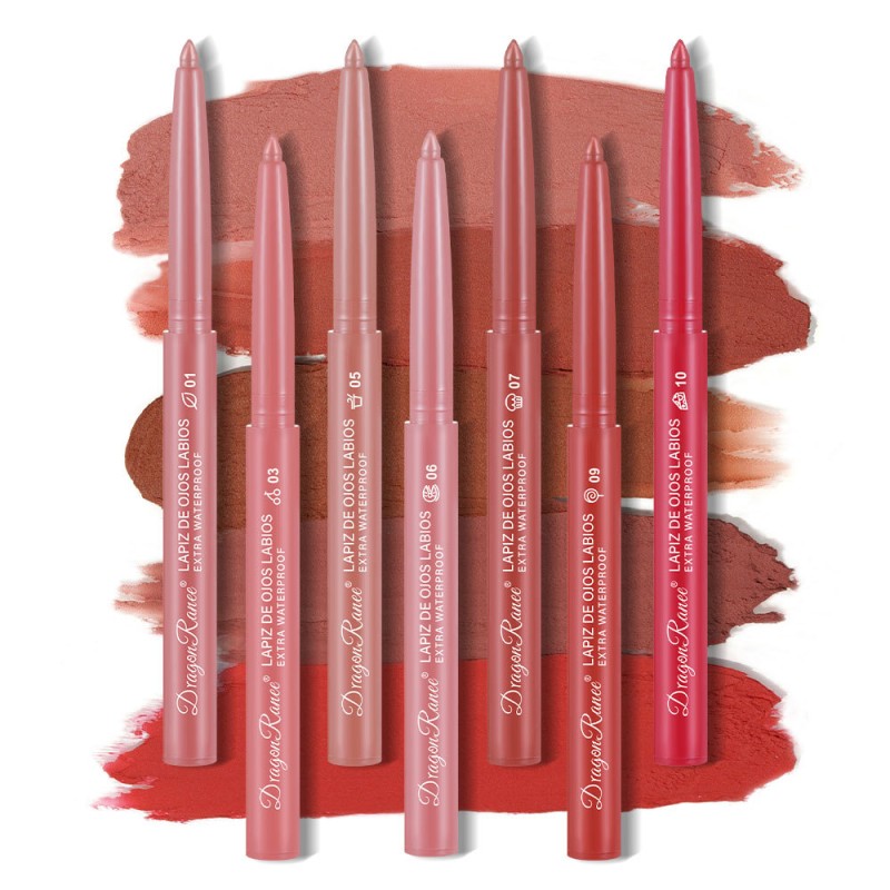 Lip Liner Set Factory - DR9003A Organic 6 Colors Moisturizing Matte for Girls
