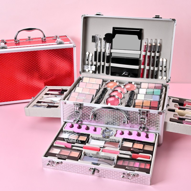 Makeup Set Factory - 1149B2 Women's Professional Full Makeup Vanity Table