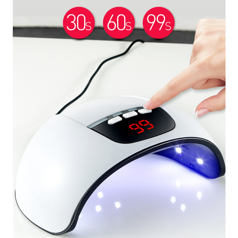 UV Nail Lamp Factory - UL906 Private Label 54W Mini Portable UV LED Gel