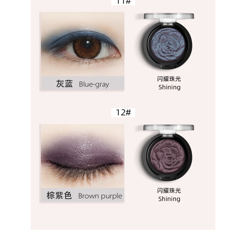 Blush Palette Factory - RTS SFR Compact 3d Rose Face Cosmetic High Pigment