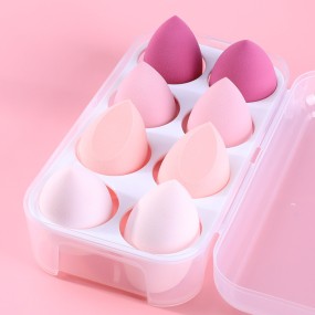 Makeup Sponge Factory - FP02A 8 Pcs Latex-Free Beauty Egg Blender Remover
