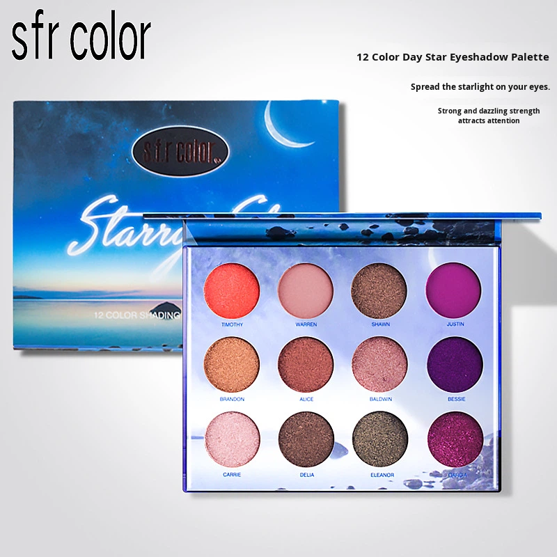 Eyeshadow Palette Manufacturer - 6993A Professional Christmas Luxury Matte Shimmer
