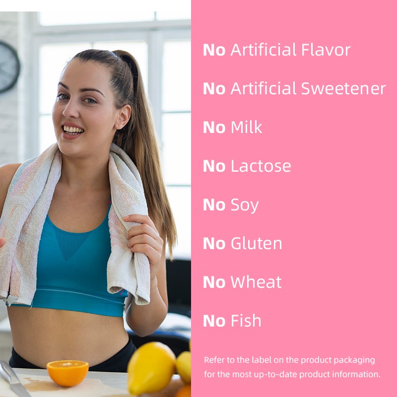 OEM Natural Hair Skin and Nails Collagen Gummies of Multivitamin Support Hydrate Hair Revitalize Skin and Nourish Nails