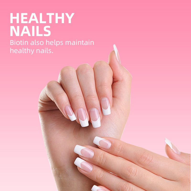 OEM Natural Hair Skin and Nails Collagen Gummies of Multivitamin Support Hydrate Hair Revitalize Skin and Nourish Nails