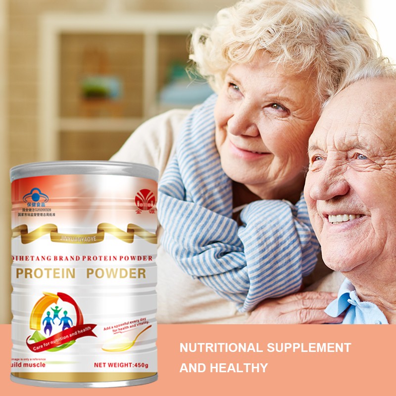 OEM/ODM Hot Selling Dietary Supplement Qihetang Brand Protein Powder