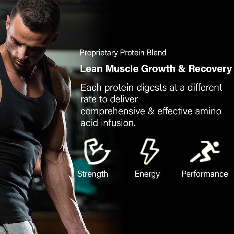 OEM ODM Production and Custom logo Muscle Protein Supplement Nutritional Protein High Content Immunity Whey Protein Powder