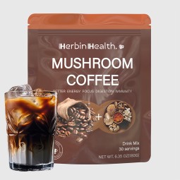 Wholesale Private Label Turkey Tail Lions Mane Powder Mushroom  Coffee Powder