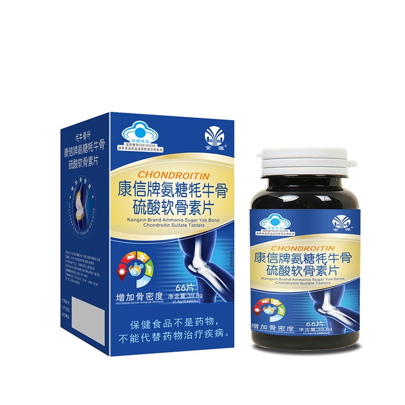 OEM Yak Bone Chondroitin Sulfate Calcium Tablet for Middle Aged Elderly People Bone Health