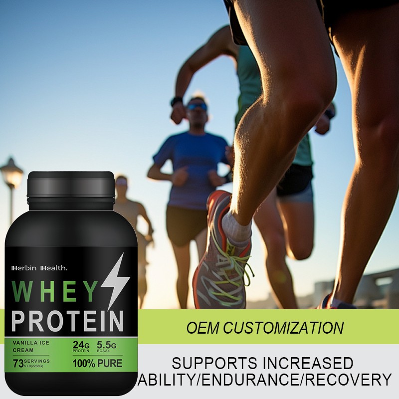 OEM Vanilla Enhance Protein Powder Supplement Muscle Milk Protein Nutritional Fortification Powder Isolate Whey Protein Powder