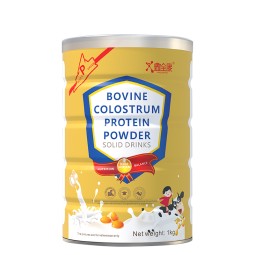 OEM Pure Organic Concentrated Bovine Colostrum Supplement Powder for Improve Gut Health Promote Muscle Recovery Boost Immunity