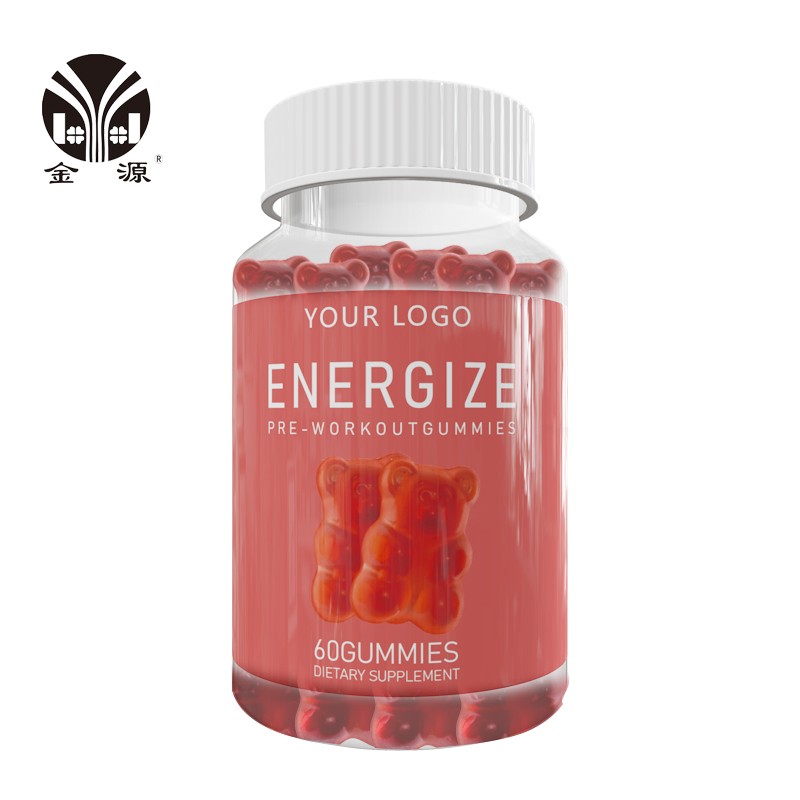 OEM Custom Energy Gummies Healthcare Supplements Haelth Enhancement Sports Supplements Pre Workout Gummies
