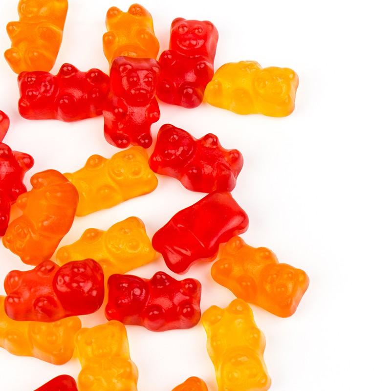 OEM Healthy Lotus Herbal Extract Gummy Candy Fruit Flavor for Adults  Health and Fitness