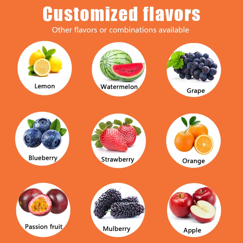 OEM ODM Hot Sale Private Label Iron Supplement Iron Gummy With Rich Fruit Extract Health Immune System