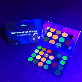 Eyeshadow Palette Supplier - 24 Color Neon Halloween Matte Shimmer High Pigmented