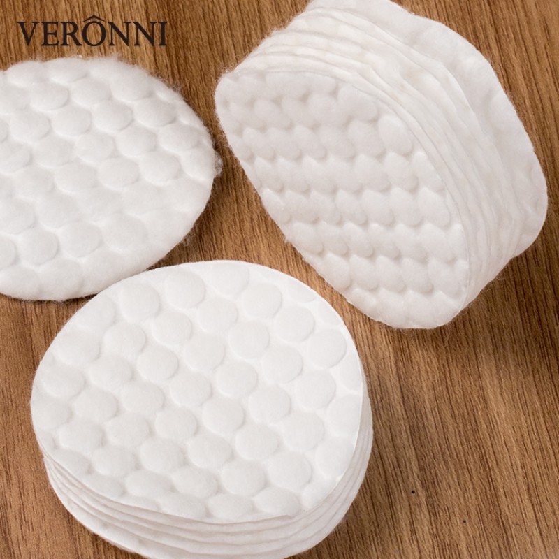 Cotton Pad Manufacturer - 60pcs/bag Round Cotton Pad Cosmetic Wipes Cleaning