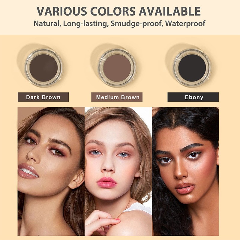 Brow Pomade Supplier - Eyebrow Tint Waterproof Brows Gel Enhancer Cream