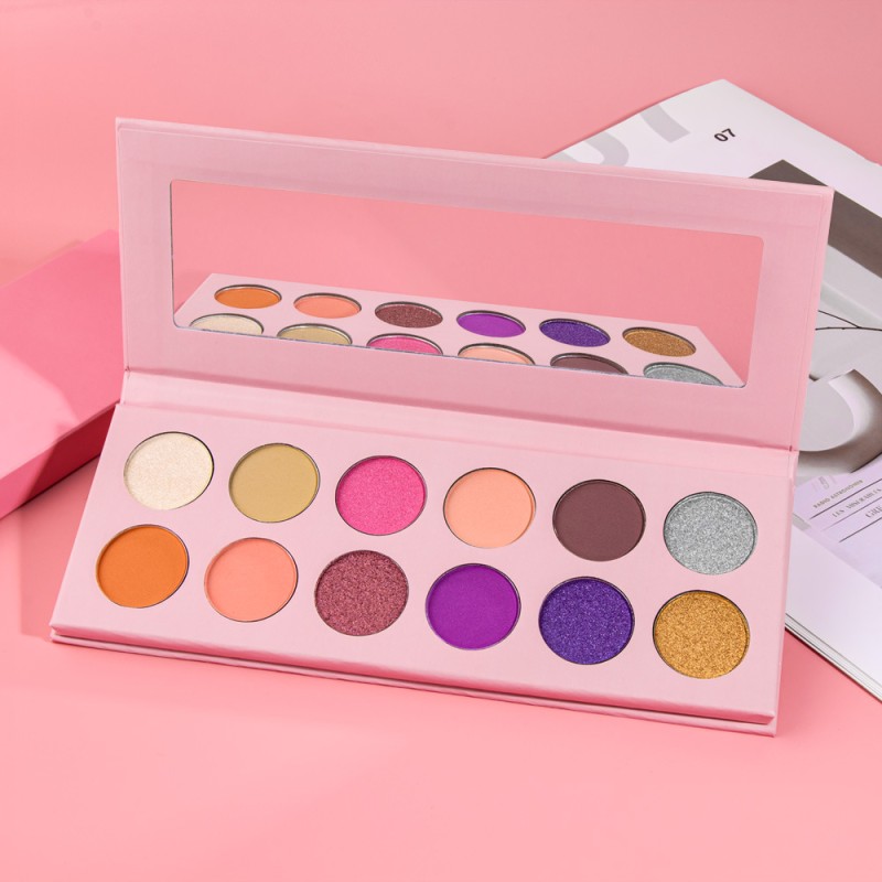 Eyeshadow Palette Manufacturer - Private Label 12 Colors High Pigmented Matte