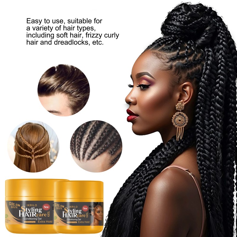 Hair Braiding Gel Factory - Extra Hold Firming Nourishing Lock Edge Control