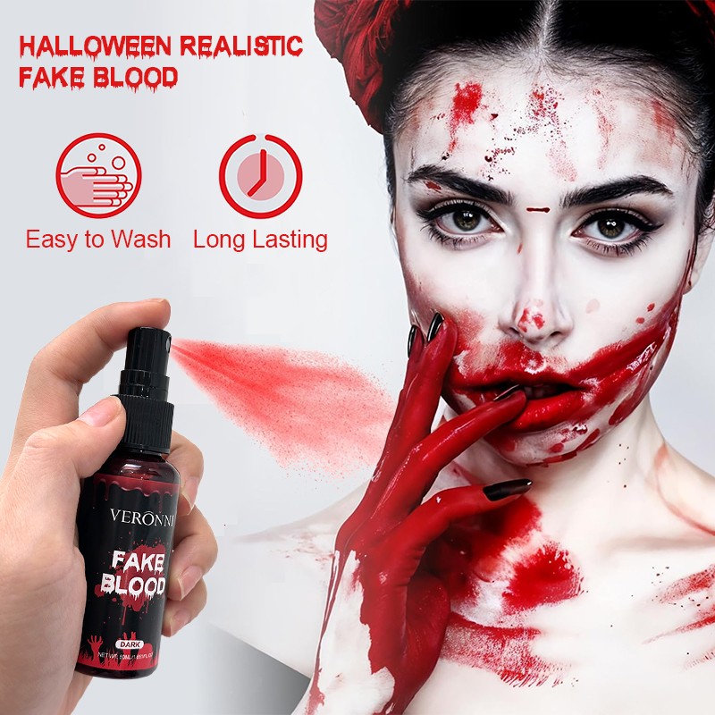 Fake Blood Spray Manufacturer - Halloween Cosplay Body Painting Temporary Spray