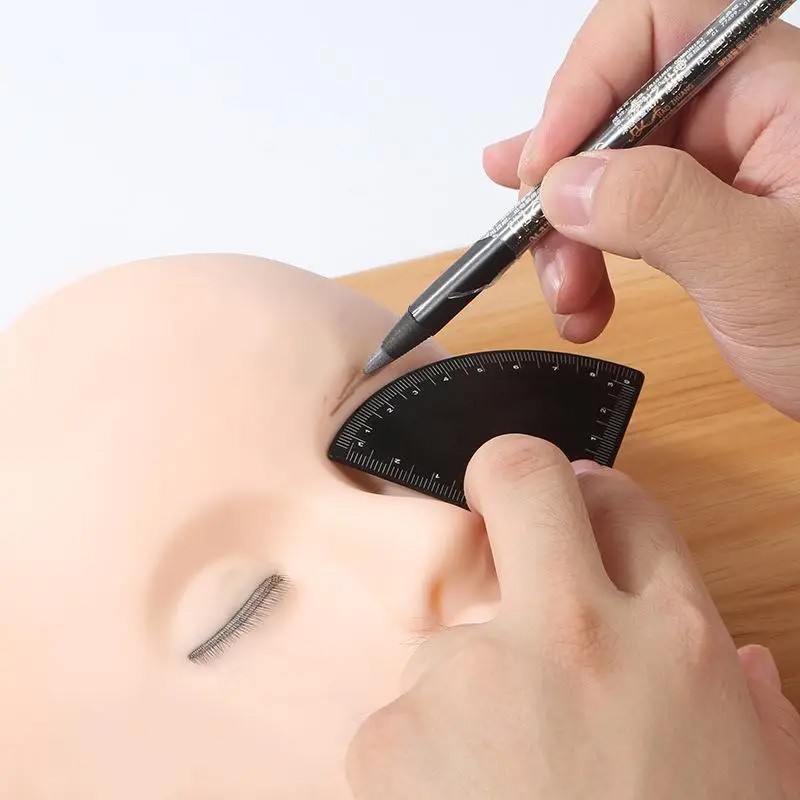 Eyebrow Ruler Factory - Drawing Eyebrow in 1 Minute Microblading Mapping