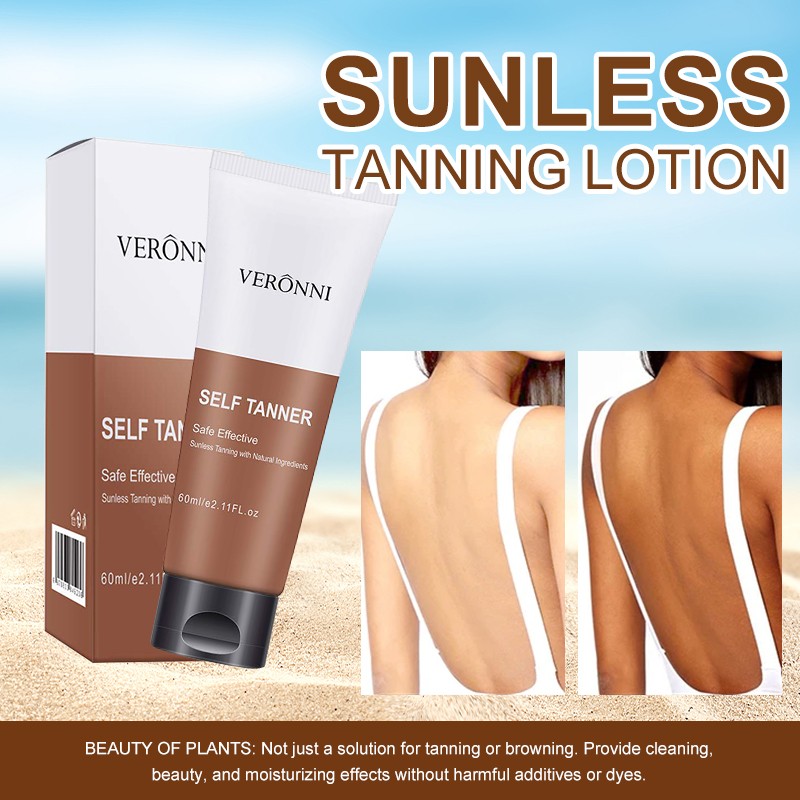 Self Tanning Cream Factory - 60ML Nourishing Herbal Long Lasting Fake Tan