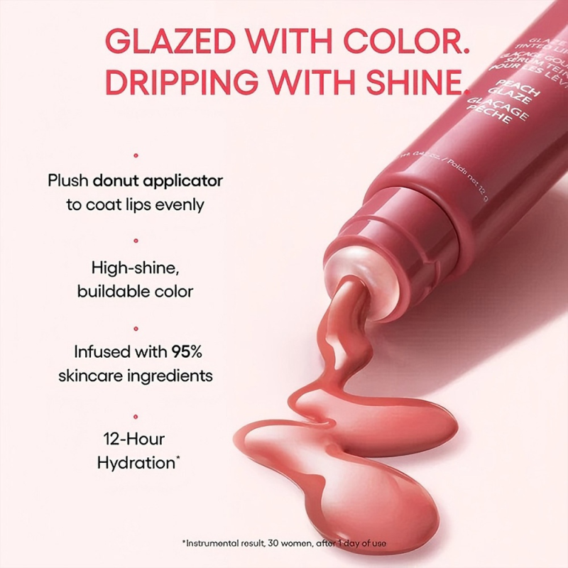 Lip Serum Factory - 8 Colors Glaze Craze Tinted Plumping Hydration