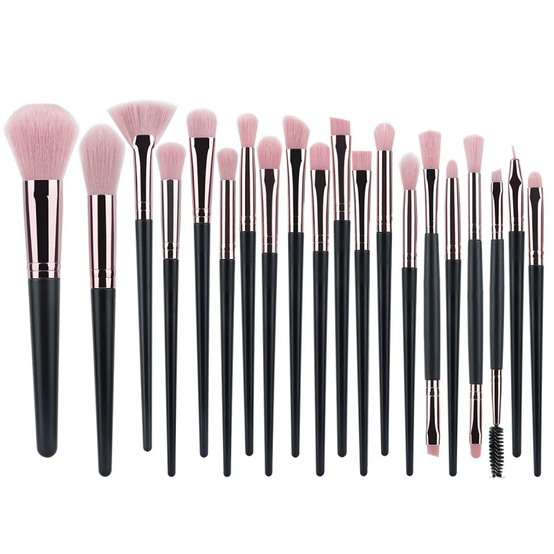 Makeup Brush Set Supplier - 20pcs Soft Loose Powder Eyeshadow Eyeliner Brush