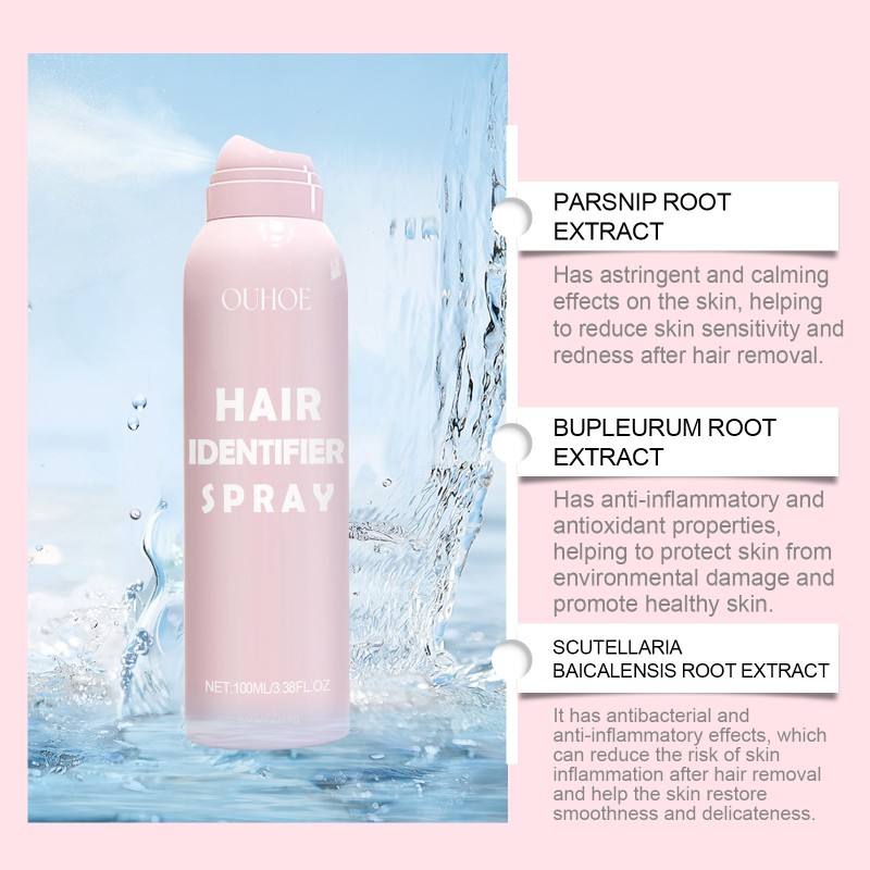 Hair Recognition Spray Manufacturer - Moisturizing Hair Shaving Removal Spray