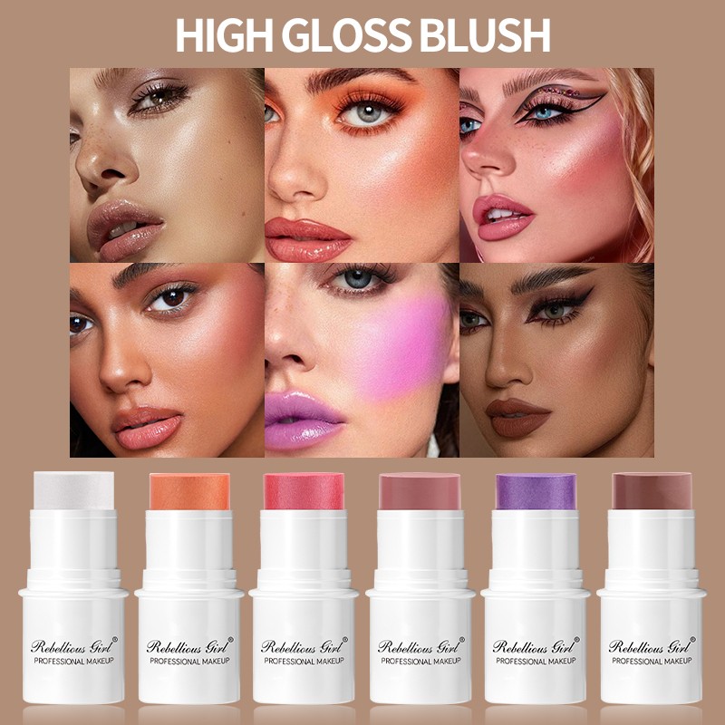 Makeup Stick Factory - Wholesale 6 Colors Function Cream Contouring Blush Stick