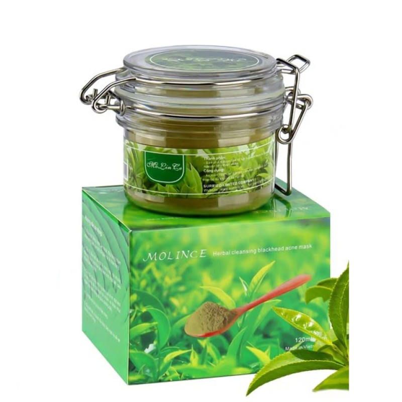 Clay Mud Mask Supplier - Green Tea Clay Mud with Tea Tree Blackhead