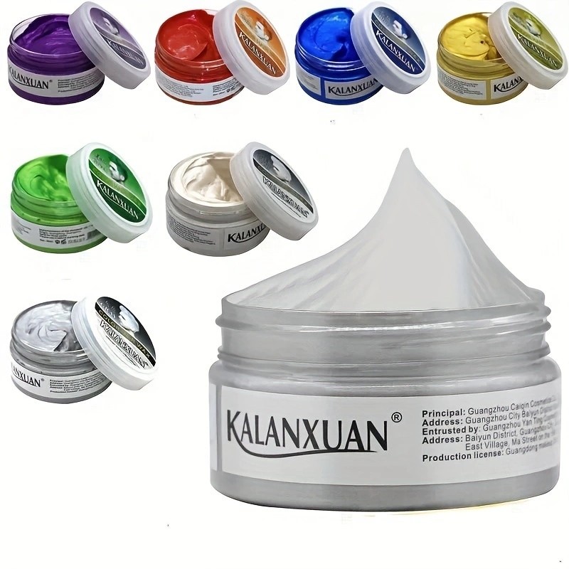 Hair Color Gel Supplier - Professional Temporary Hair Paint for Pomades