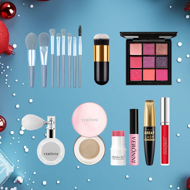 Makeup Gift Set Supplier - Wholesale 9pcs/set Make up Gift for Women