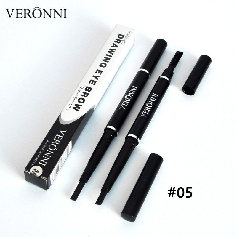 Double-ended Pencil Manufacturer - 5 Colors Eyebrow Tint Natural Two in One