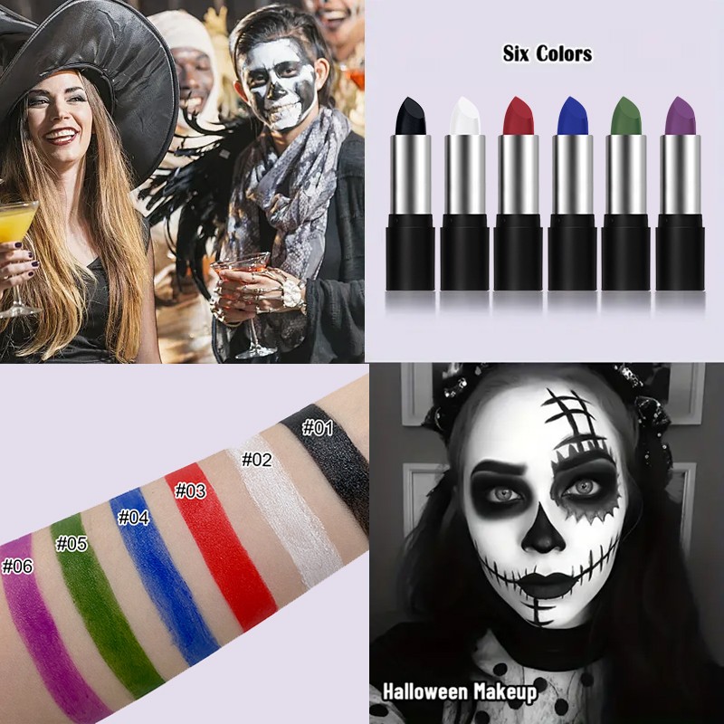 Face Paint Stick Supplier - Wholesale 6 Color Non-Toxic Portable Waterproof