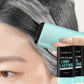 Hair Stick Supplier - 3 Color Quick Touch-Up Beard Color Portable Stick