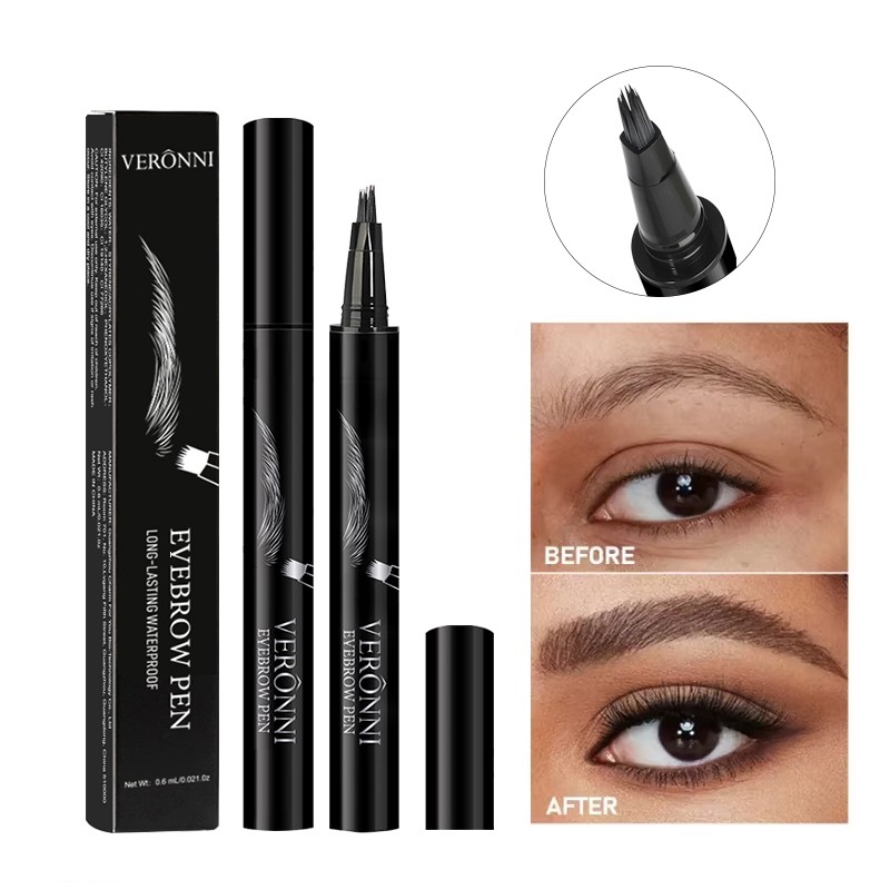 Microblading Eyebrow Pen Factory - Multi-pronged Long-lasting Waterproof Liquid