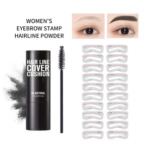 Eyebrow Stamp Kit Supplier - Shaping Kit Waterproof Powder Stamp Stencil