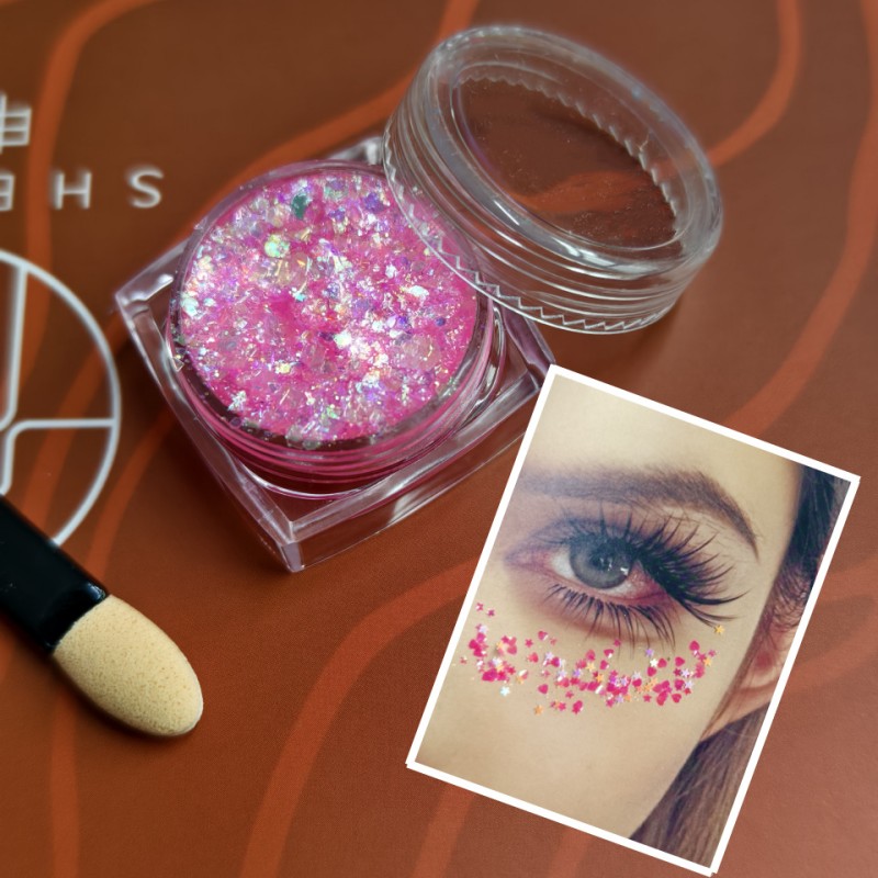 Glitter Gel Supplier - Wholesale 6 Color Face Body Glitters Gel Sequins