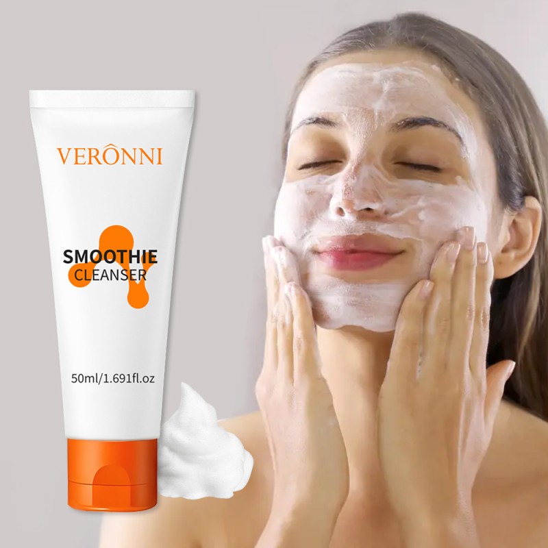 Facial Cleanser Manufacturer - High Quality 50ml Mini Scrub Facial Wash