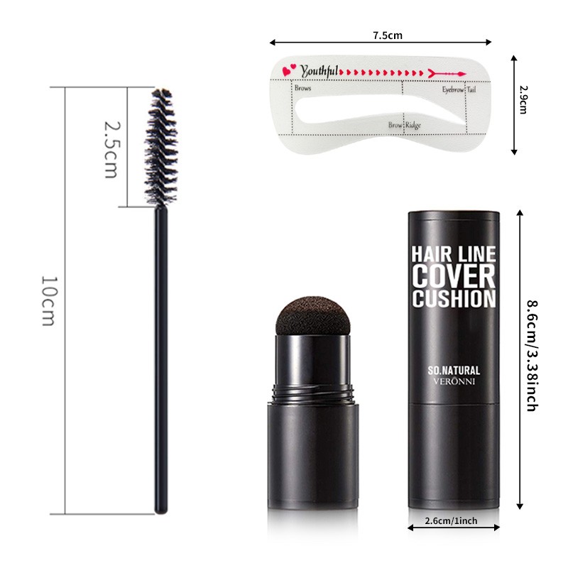 Eyebrow Stamp Kit Supplier - Shaping Kit Waterproof Powder Stamp Stencil