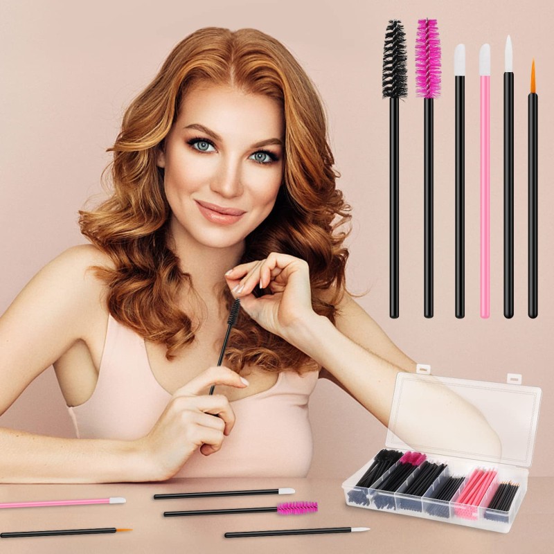 Makeup Tool Kit Factory - 300pcs Eyeshadow Eyelash Mascara Brushes Set