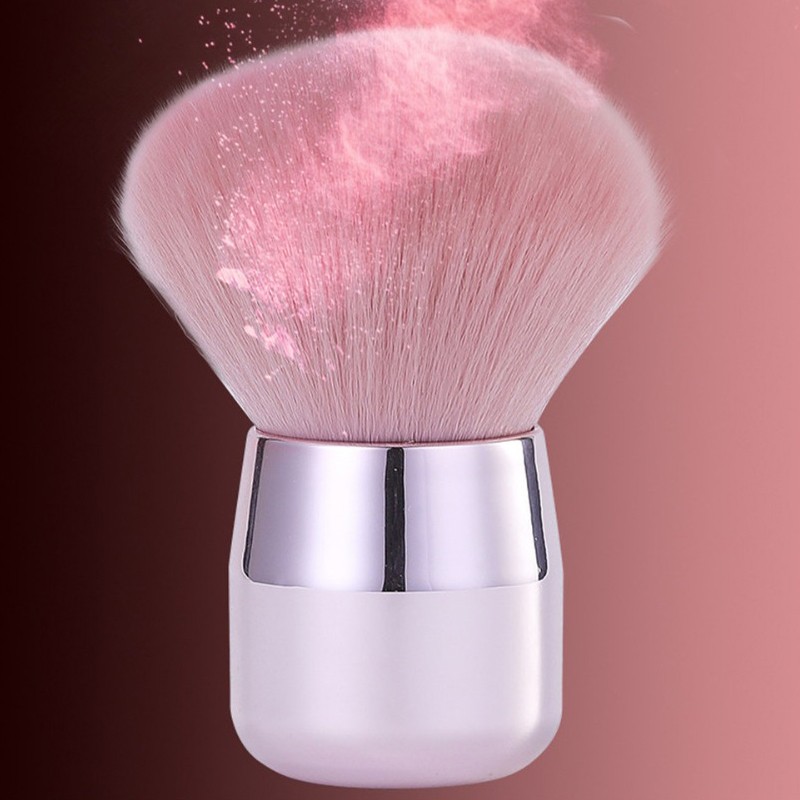 Nail Art Brush Manufacturer - Pink Soft Round Head Dust Cleaning Powder