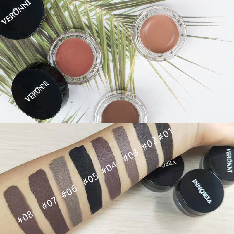 Eyebrow Gel Manufacturer - Waterproof 8 Colors Clear Color Tint Dye Cream