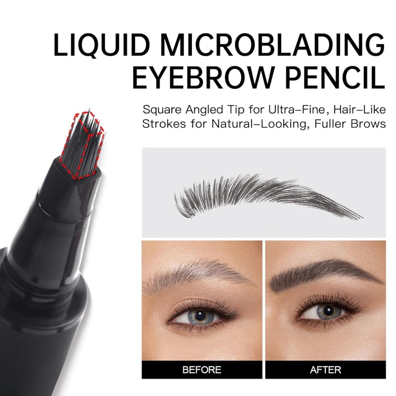 Eyebrow Pencil Supplier - Straight Liquid Wild Waterproof Sweat Proof Pen
