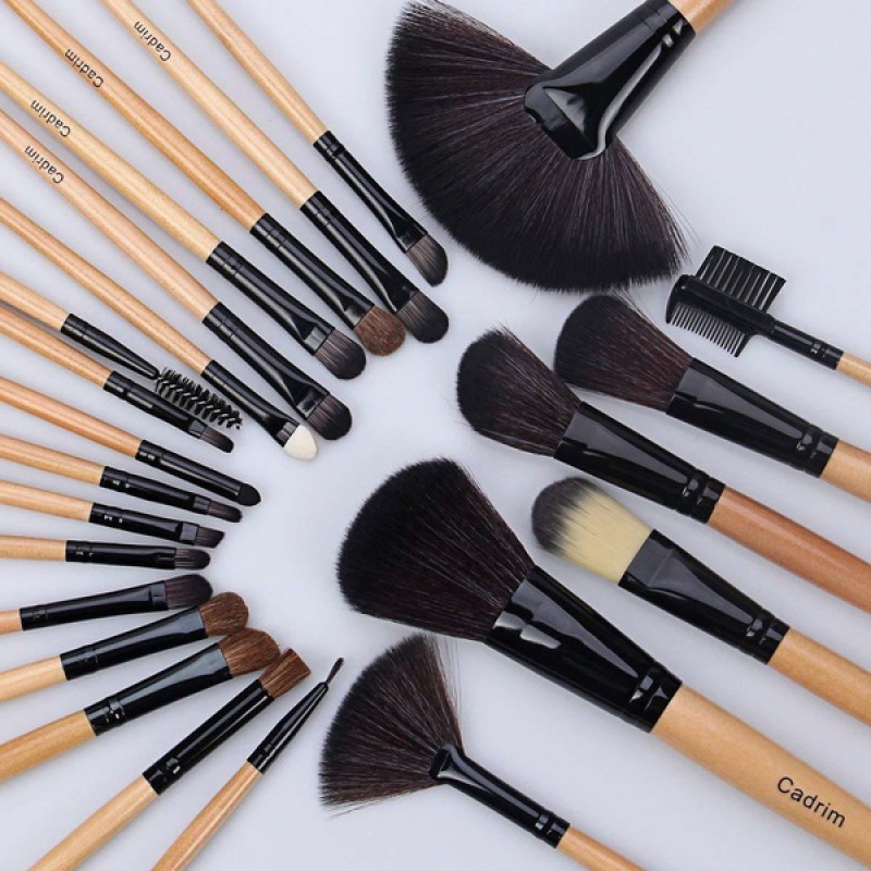 Makeup Brushes Supplier - Wholesale 32pcs Cosmetic Tool Kit With PU Bag