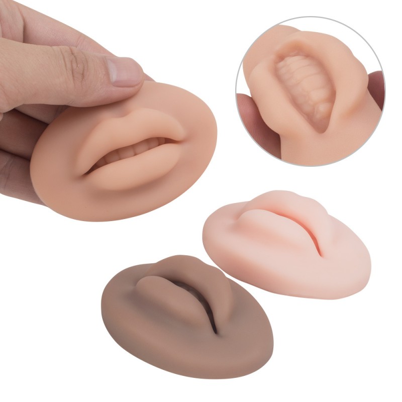 Lip Practice Skin Manufacturer - 5D Toot Lip Practice Silicone Skin for PMU