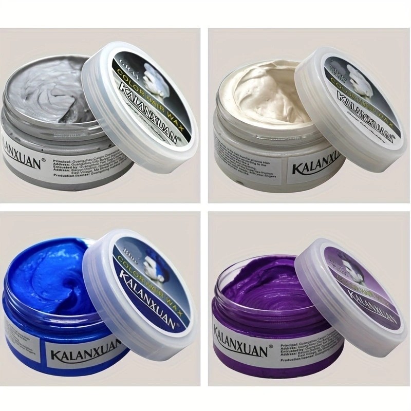 Hair Wax Supplier - Wholesale Temporary Color 9 Color Hair Wax
