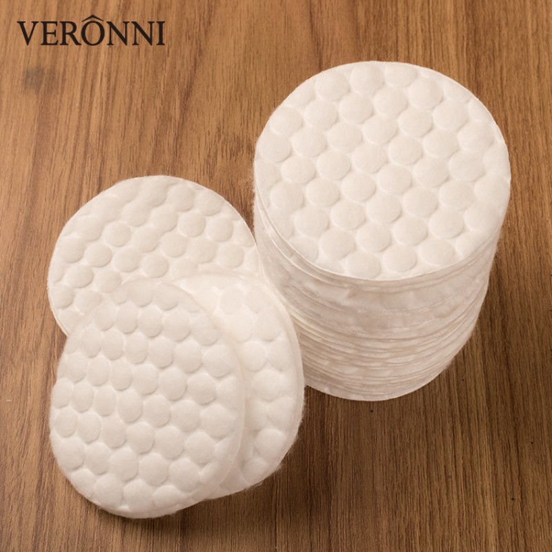 Cotton Pad Manufacturer - 60pcs/bag Round Cotton Pad Cosmetic Wipes Cleaning