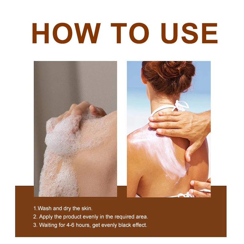 Self Tanning Cream Factory - 60ML Nourishing Herbal Long Lasting Fake Tan