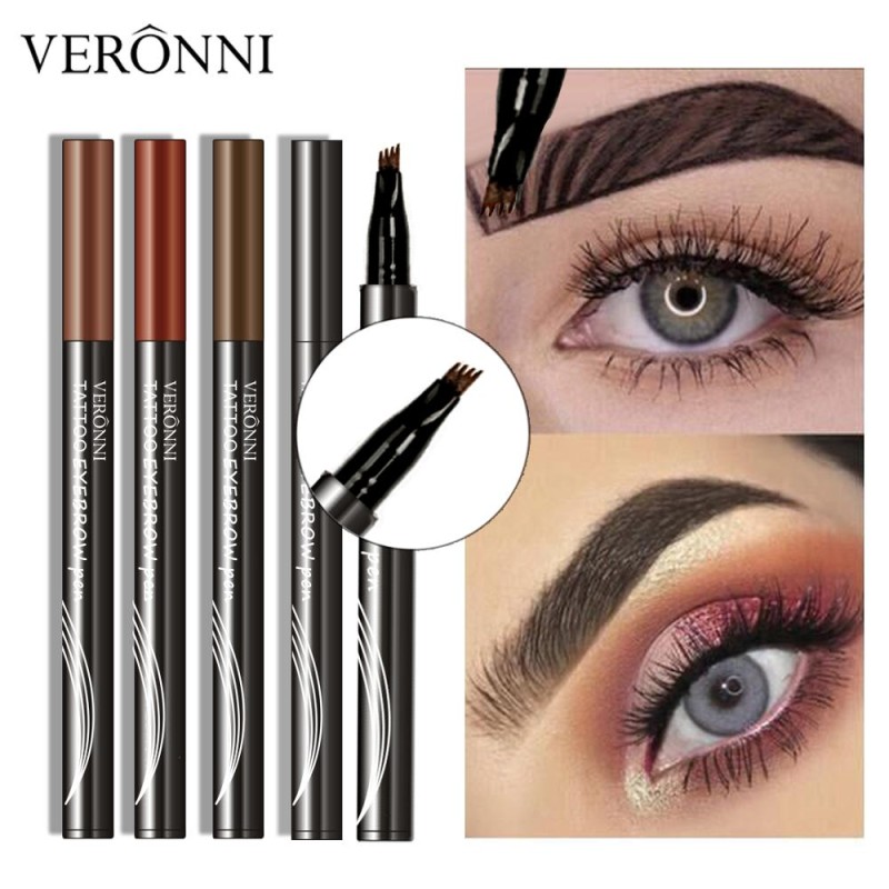 Liquid Eyebrow Pen Factory - VERONNI Liquid Natural Four-claw Tint Fork